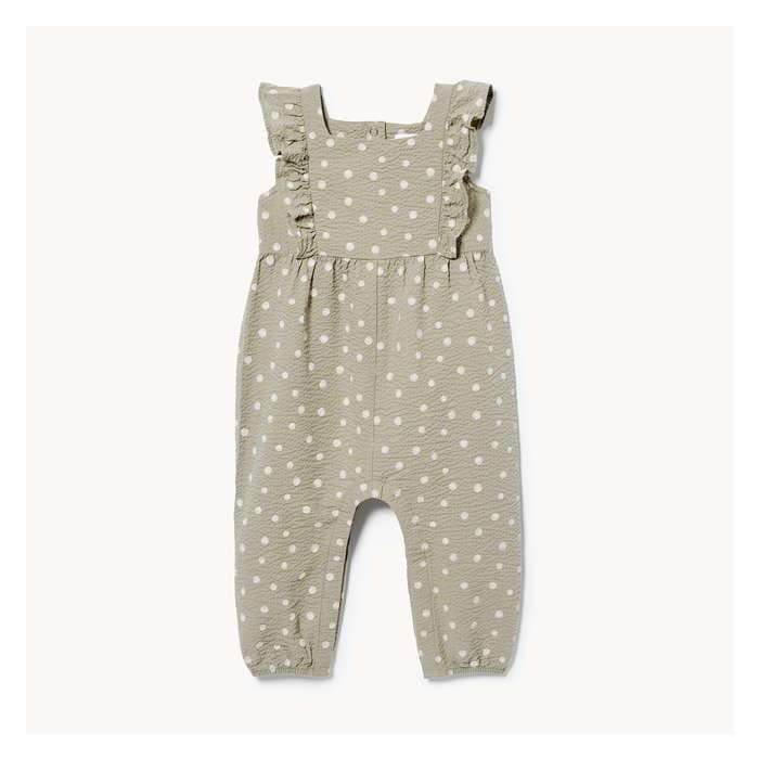 Baby Girls' Woven Romper